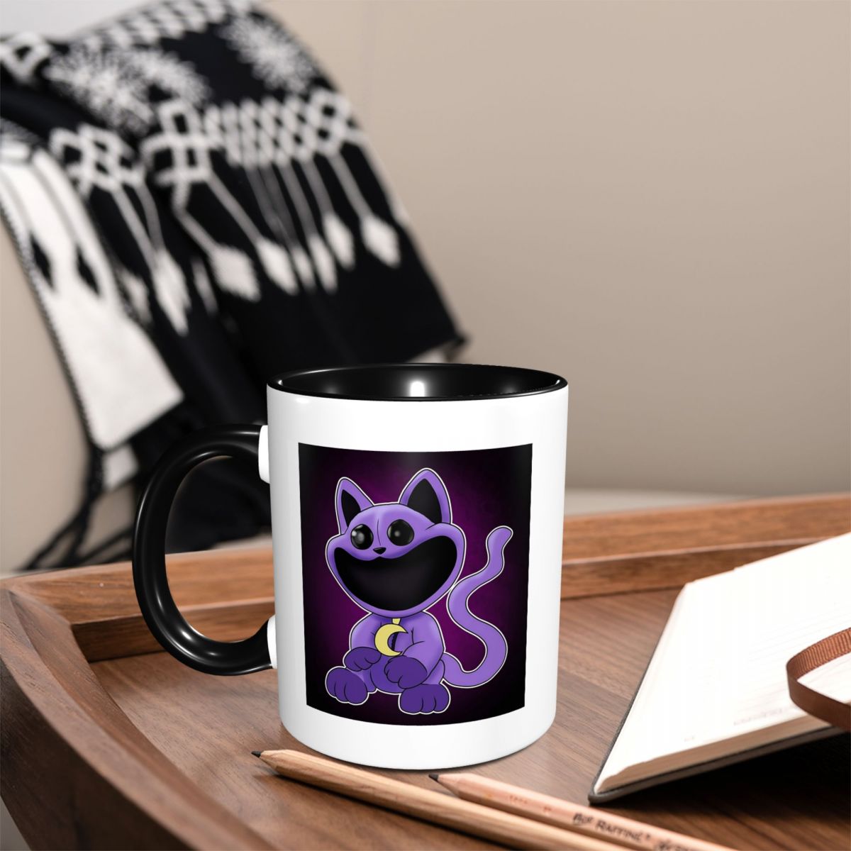 Coffee Plus Tea - Catnap Plus Mug Funny Ceramic Coffee