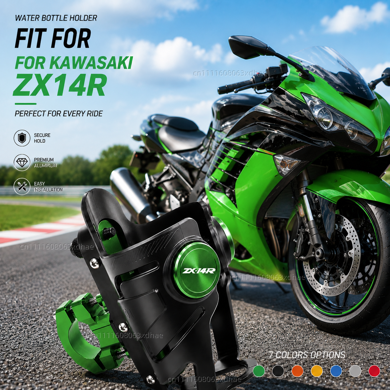Coffee Tea Holders - Motorcycle Water Bottle Holder For Kawasaki