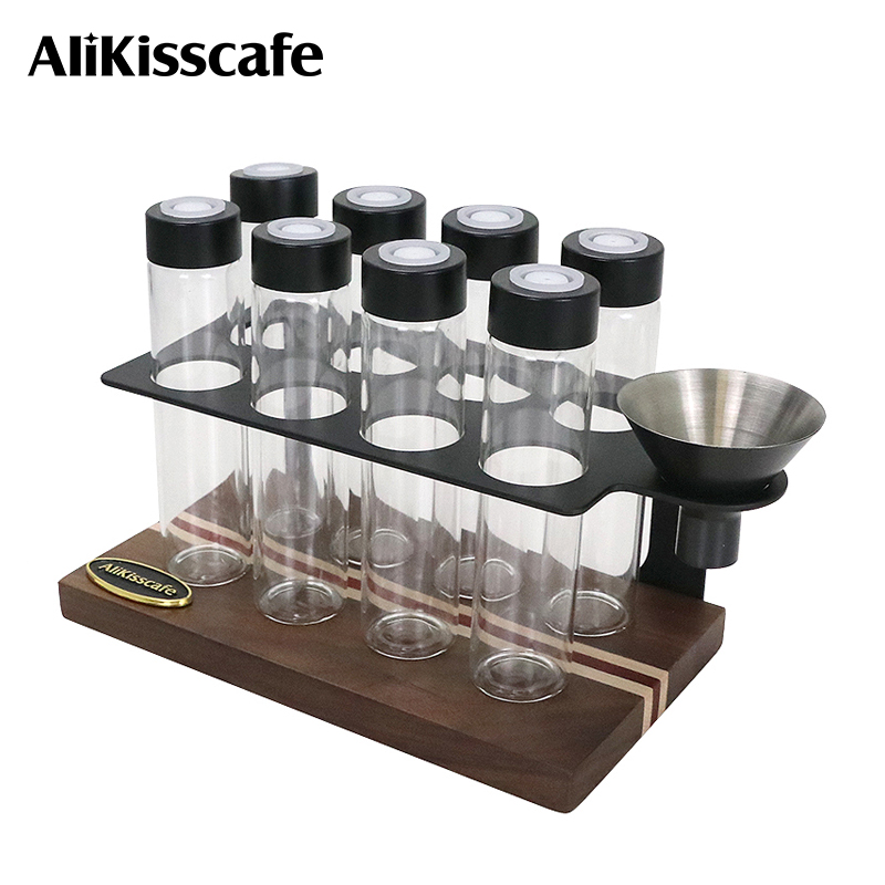 Coffee Tea Sugar Set - Alikisscafe Coffee Beans Storage Tube Container