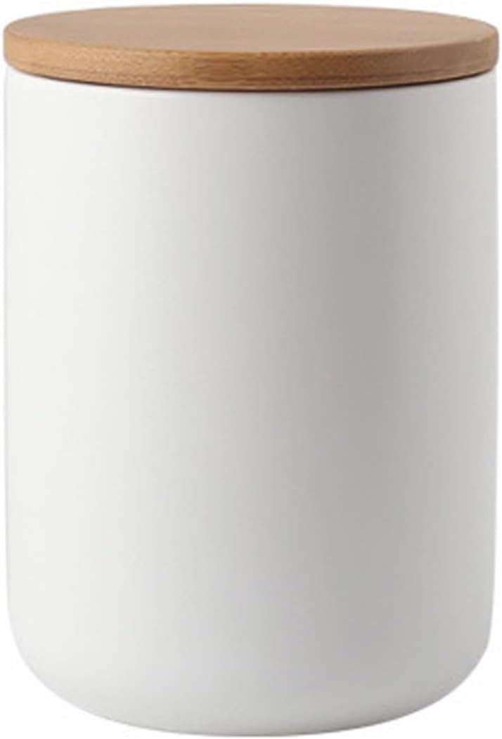 Coffee Tea Sugar - Ceramic Storage Containers with Airtight Seal