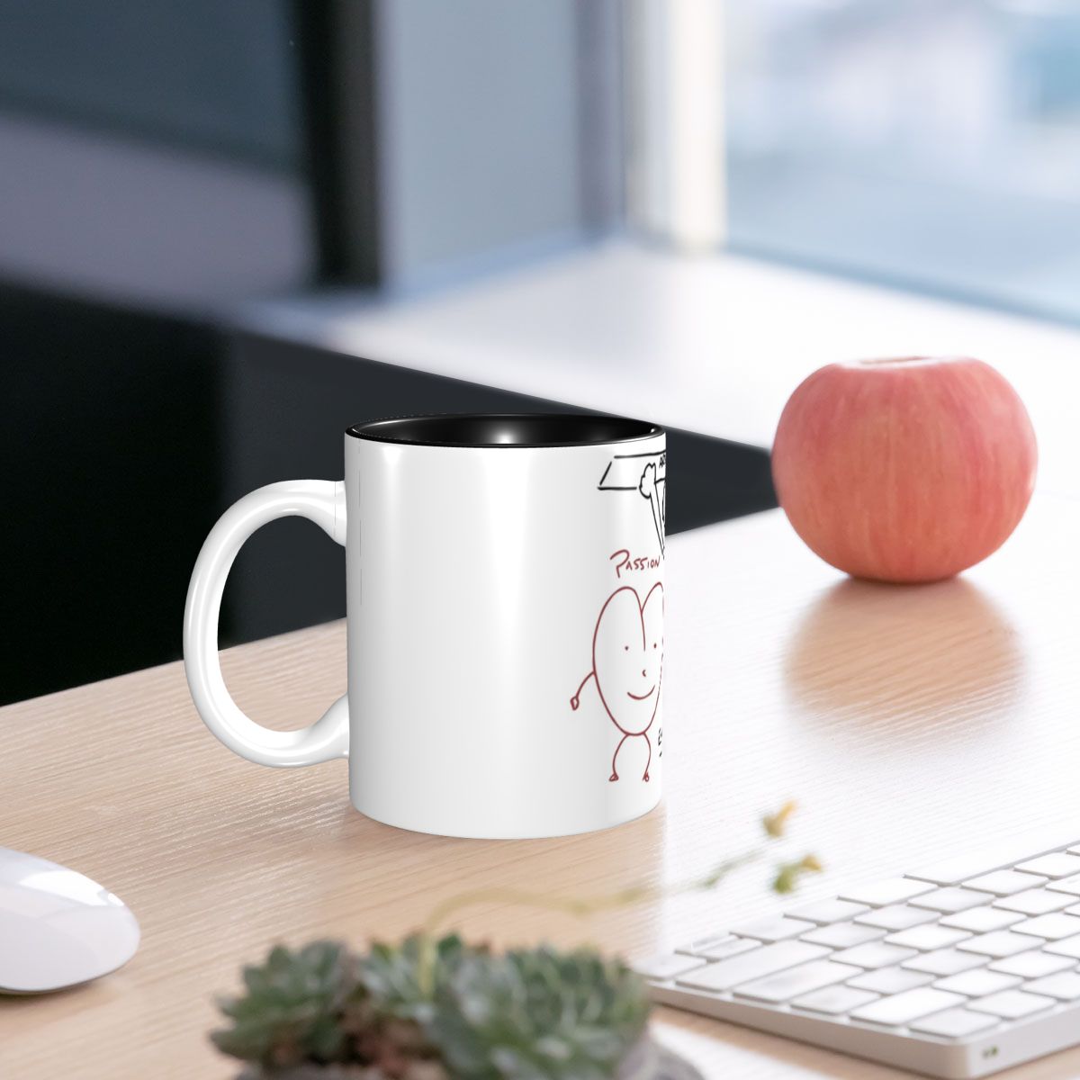 Draw Coffee And Tea - Arteta's Passion, Clarity And Energy Whiteboard