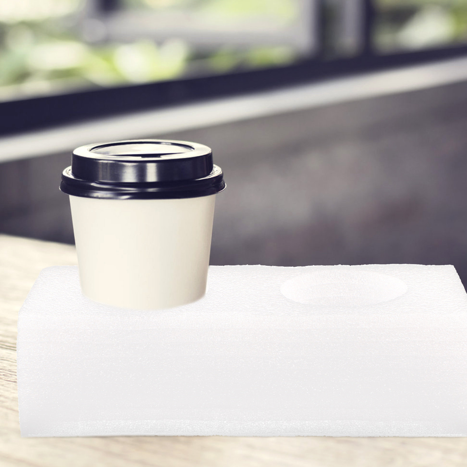 Coffee Tea Holders - 2Pcs Takeout Beverage Cup Holders Strong
