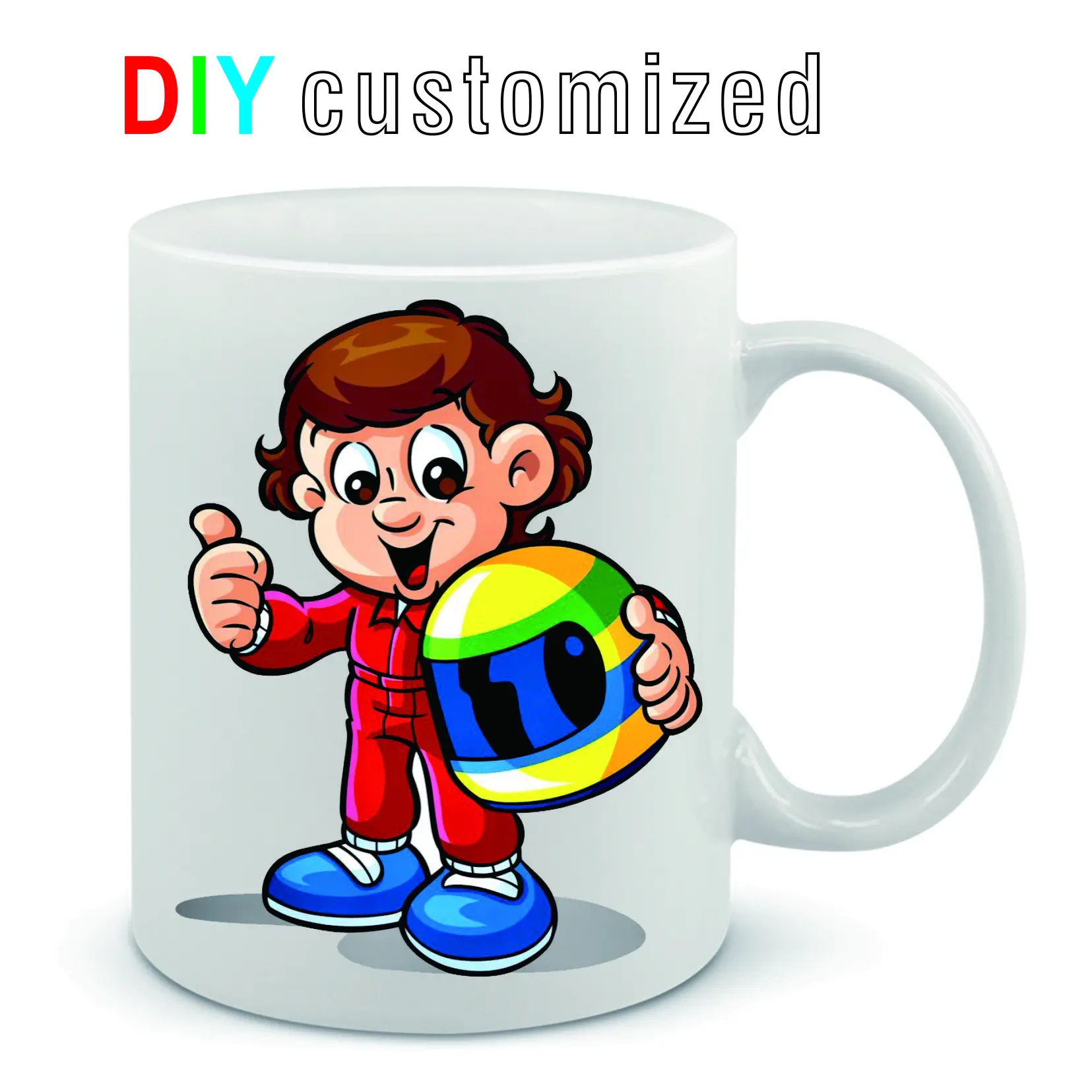 DIY Customized mugs 350ML 12oz - Coffee Tea For Me incelemesi ve fiyatı