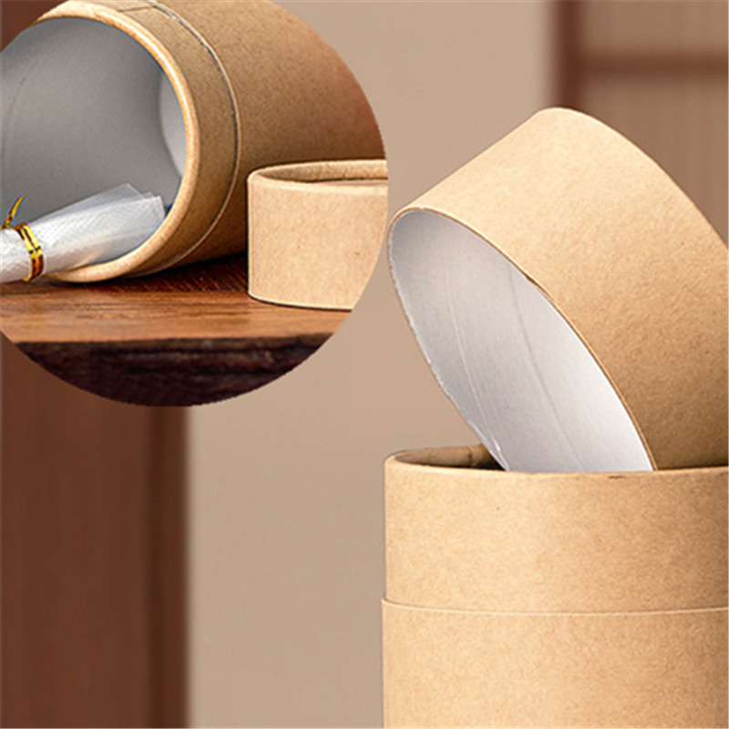 1PCS New Kraft Paperboard Tube - Coffee Tea Organizer incelemesi ve fiyatı