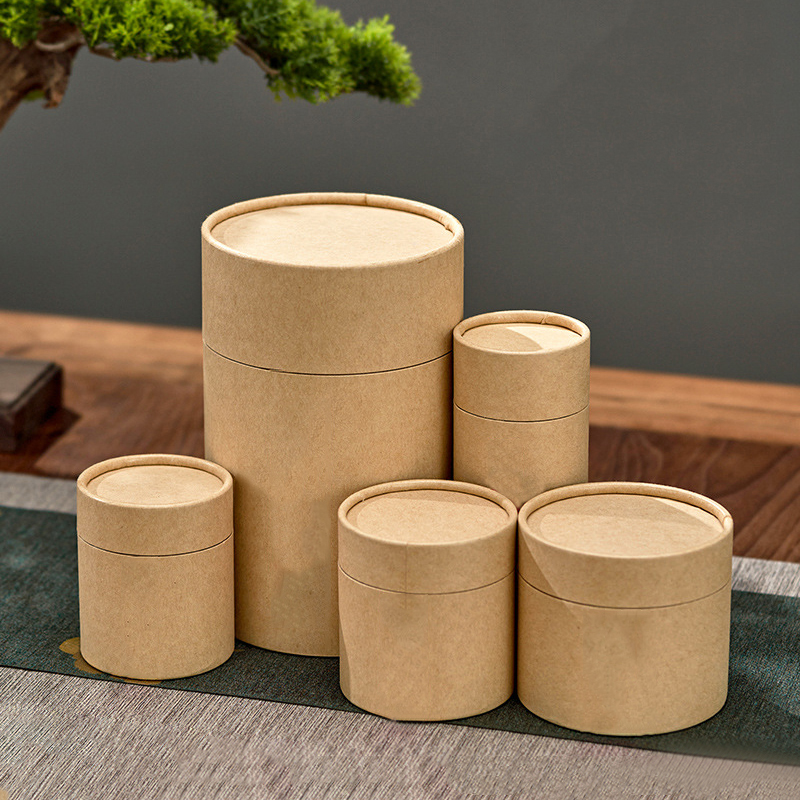 1PCS New Kraft Paperboard Tube - Coffee Tea Organizer incelemesi ve fiyatı
