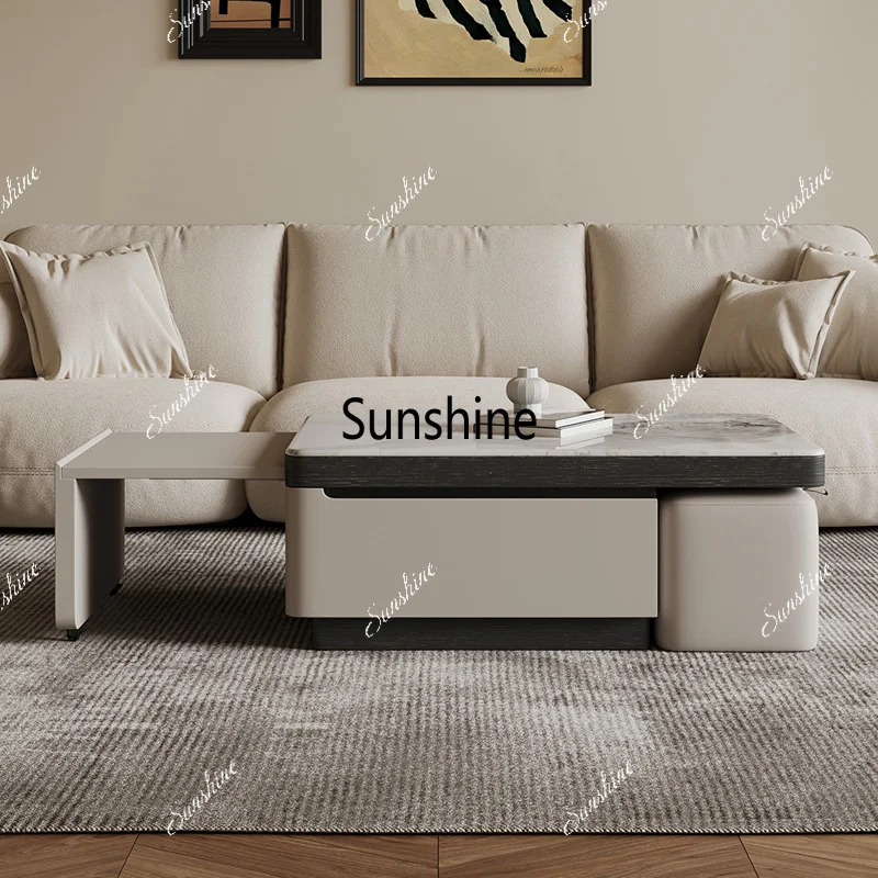 YYModern Expandable Living Roo - Draw Coffee And Tea incelemesi ve fiyatı