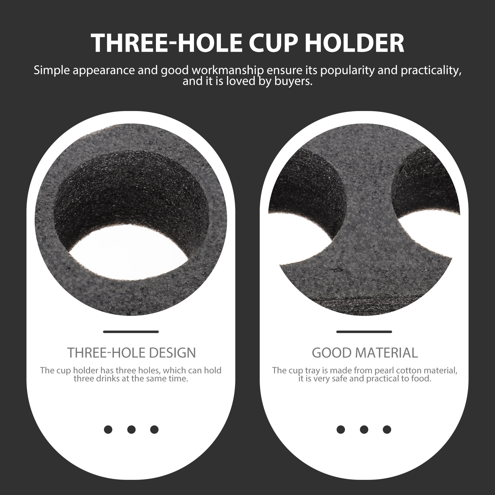 2Pcs Cup Fixing Holder Pearl C - Coffee Tea Holders incelemesi ve fiyatı