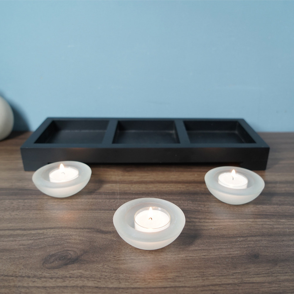 1 Set Glass Tea Light Holders  - Coffee Tea Holders incelemesi ve fiyatı