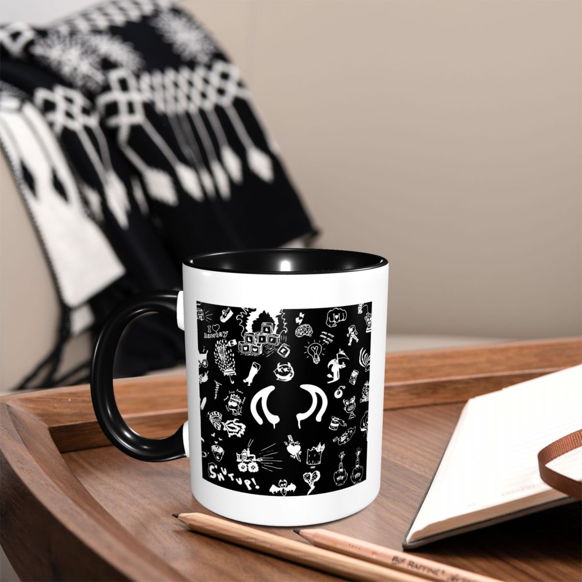 Yungblud Drawings Tattoo Sheet - Draw Coffee And Tea incelemesi ve fiyatı