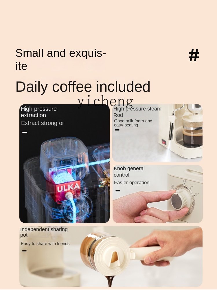 cc28Coffee Machine Household S - Coffee Bean & Tea Menu incelemesi ve fiyatı