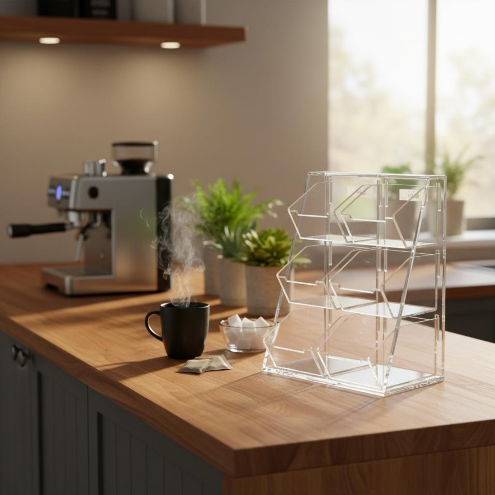 Acrylic Coffee and Tea Organiz - Coffee Tea Organizer incelemesi ve fiyatı