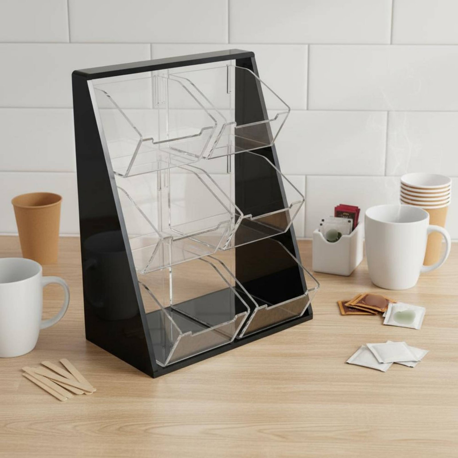 Acrylic Coffee and Tea Organiz - Coffee Tea Organizer incelemesi ve fiyatı