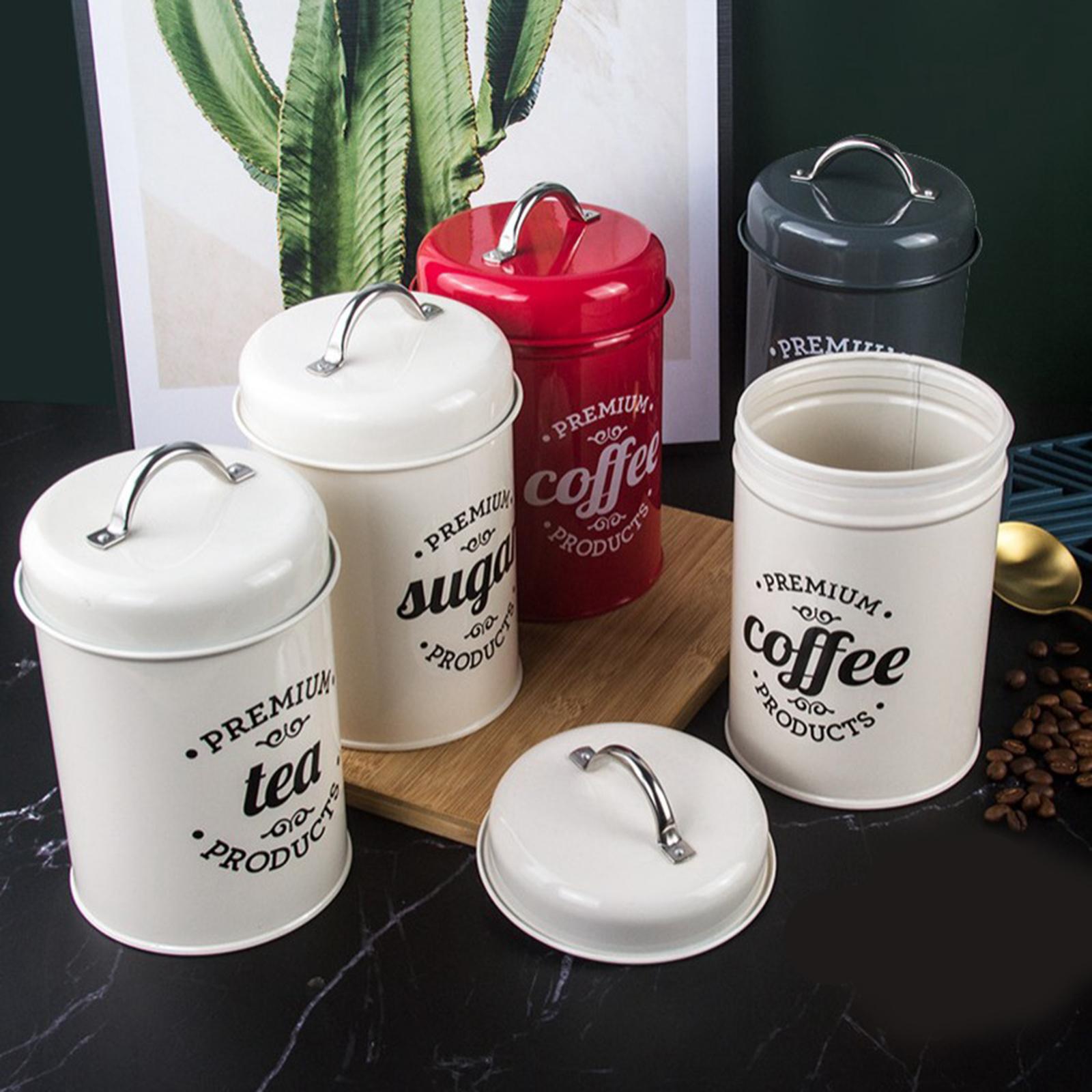 Metal Canisters for Kitchen St - Canister Coffee Sugar Tea incelemesi ve fiyatı