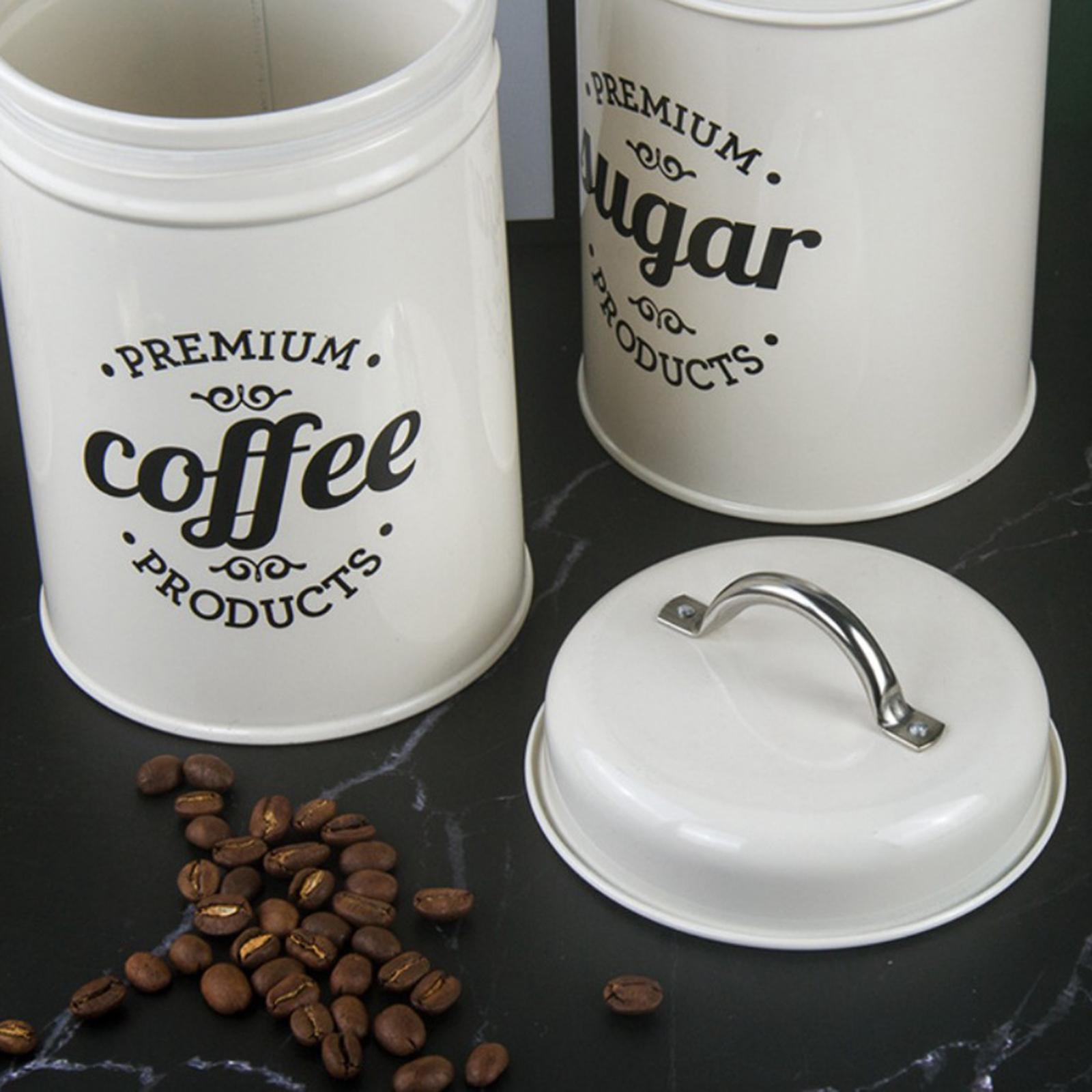 Metal Canisters for Kitchen St - Canister Coffee Sugar Tea incelemesi ve fiyatı