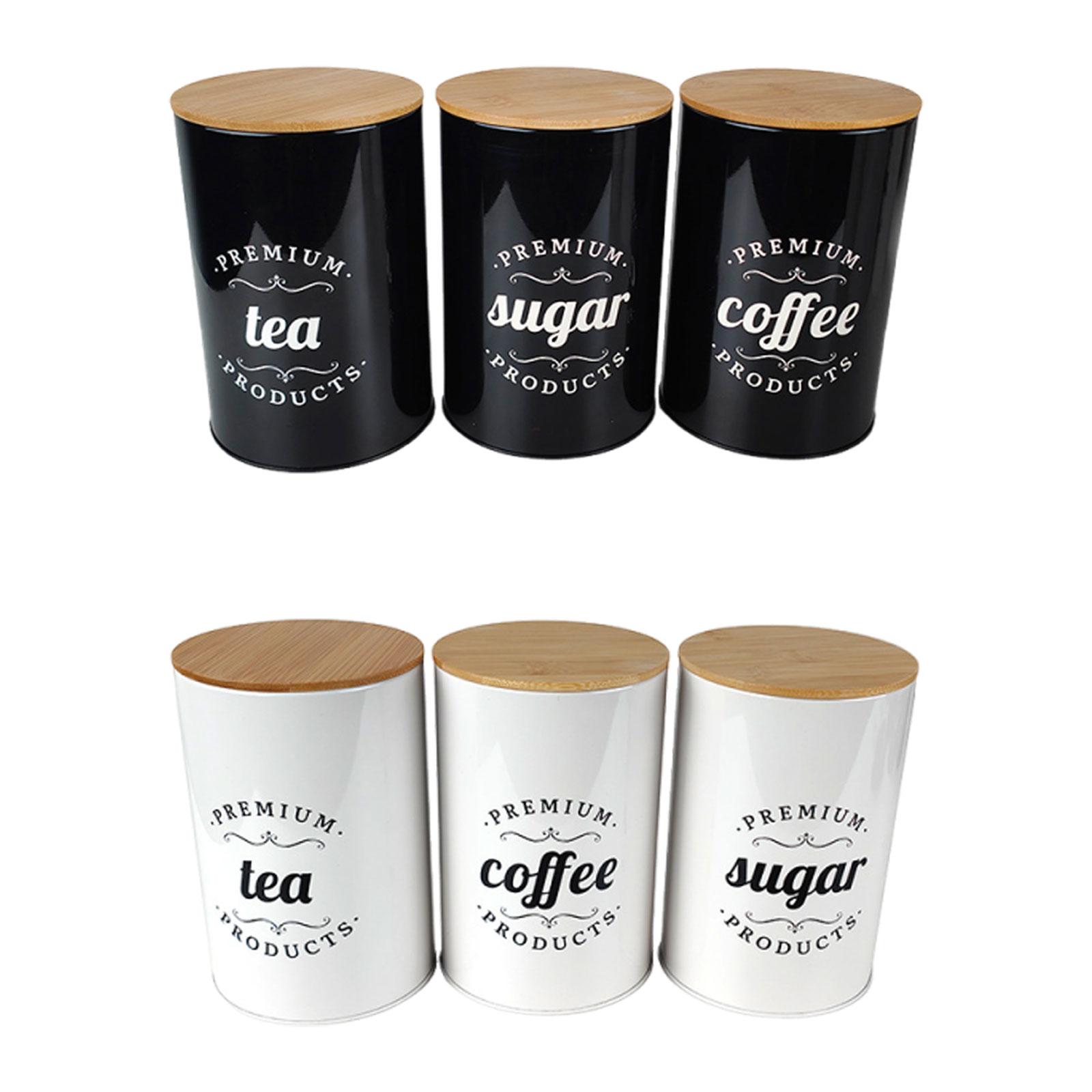 Tinplate Coffee Tea Sugar Stor - Canister Coffee Sugar Tea incelemesi ve fiyatı