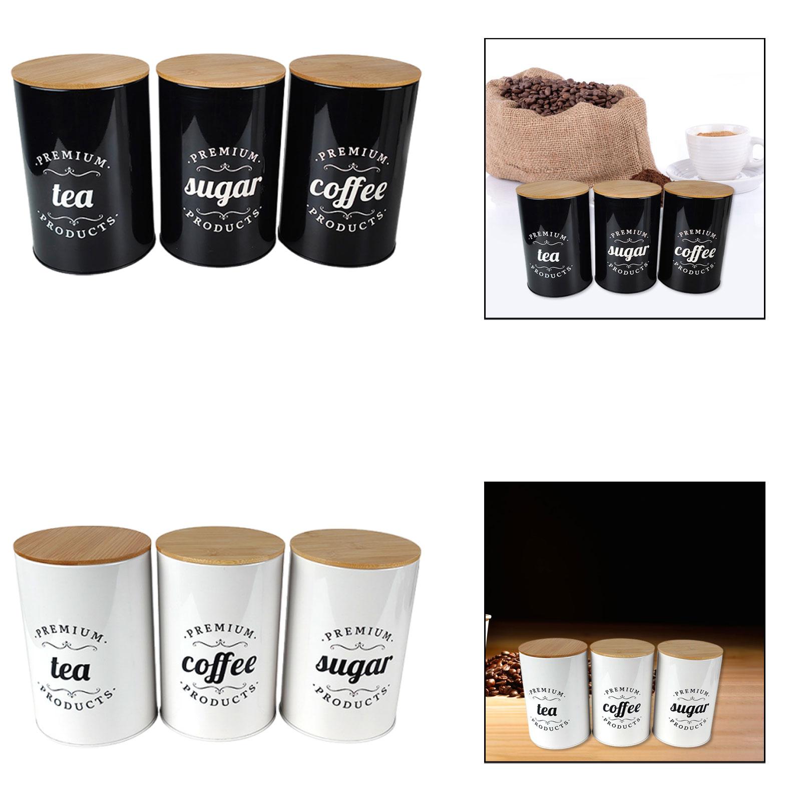 Tinplate Coffee Tea Sugar Stor - Canister Coffee Sugar Tea incelemesi ve fiyatı