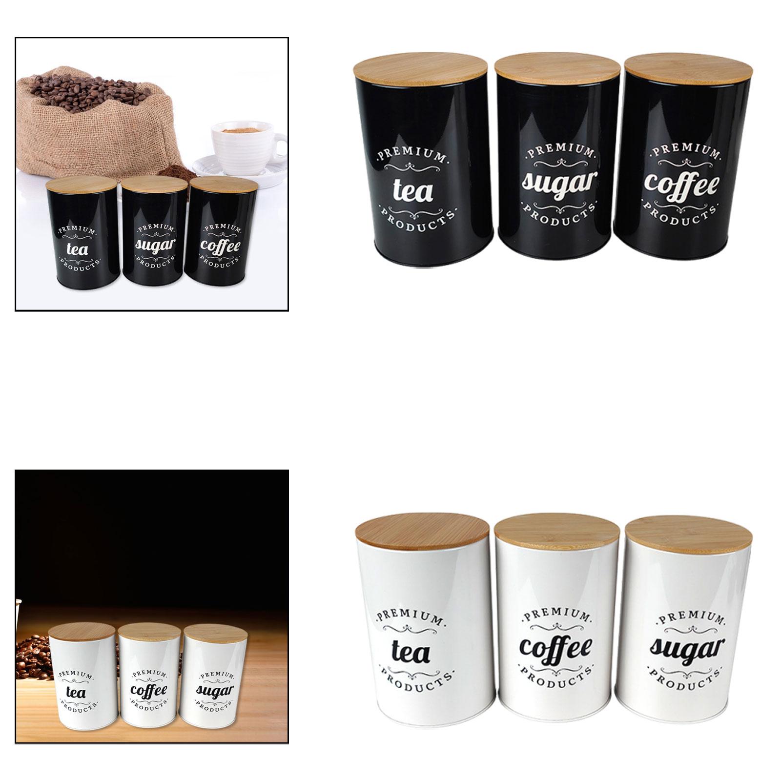 Tinplate Coffee Tea Sugar Stor - Canister Coffee Sugar Tea incelemesi ve fiyatı