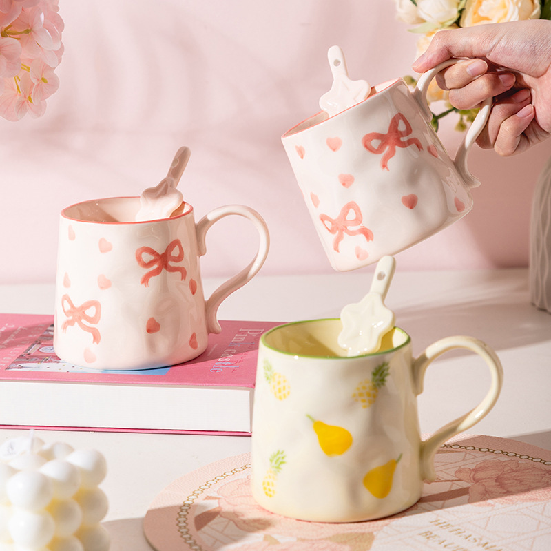 Cute Ceramic Mug High-value Wa - Coffee Plus Tea incelemesi ve fiyatı
