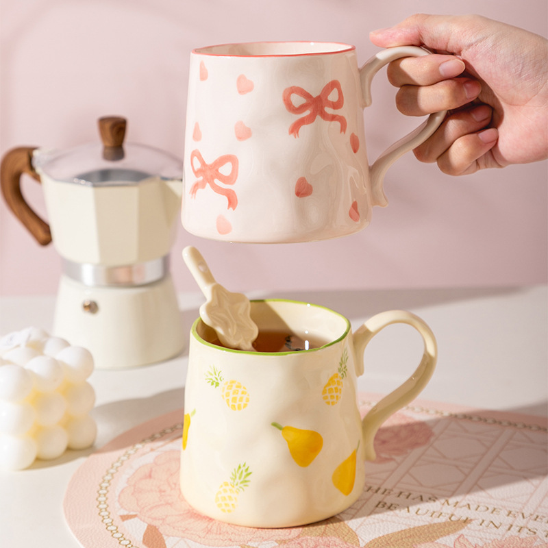 Cute Ceramic Mug High-value Wa - Coffee Plus Tea incelemesi ve fiyatı
