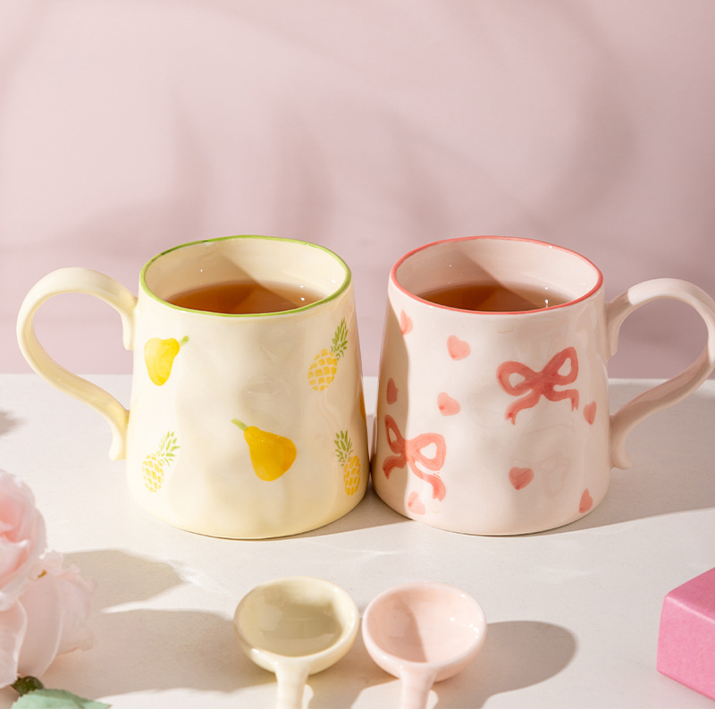 Cute Ceramic Mug High-value Wa - Coffee Plus Tea incelemesi ve fiyatı