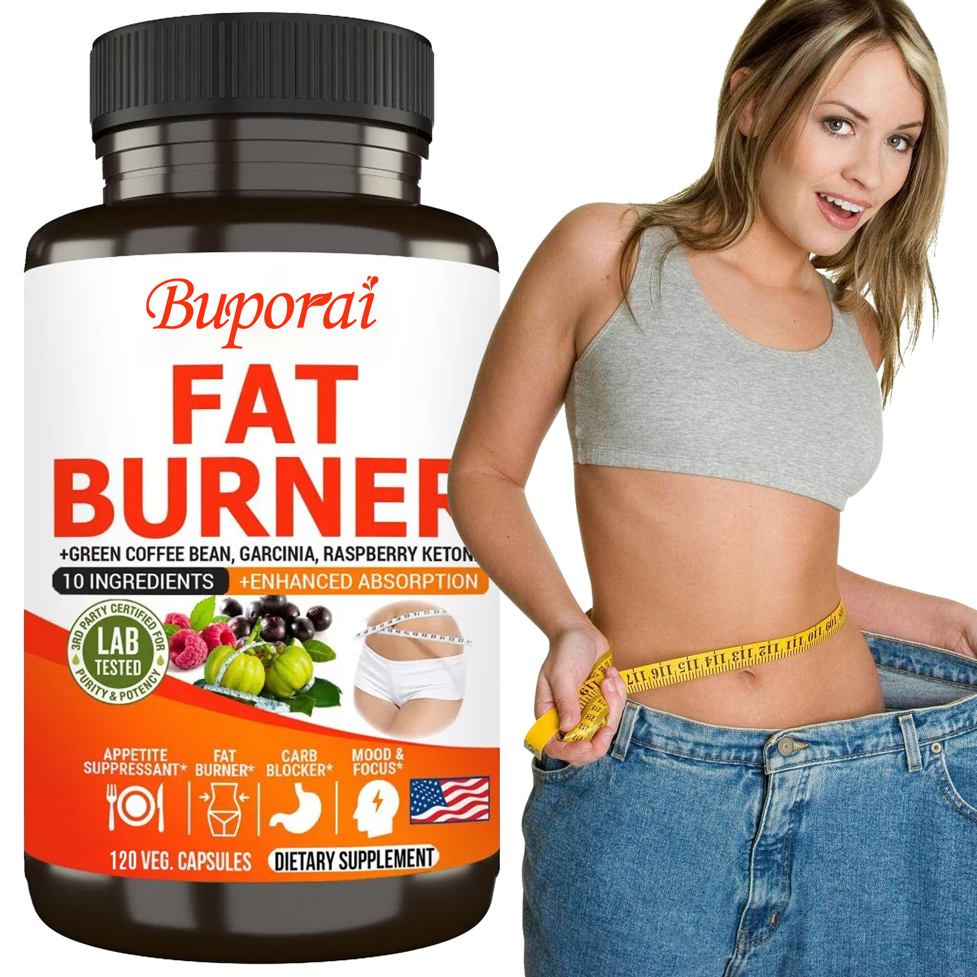 Fat Burner Capsules - Healthy  - Coffee Tea Weight Loss incelemesi ve fiyatı