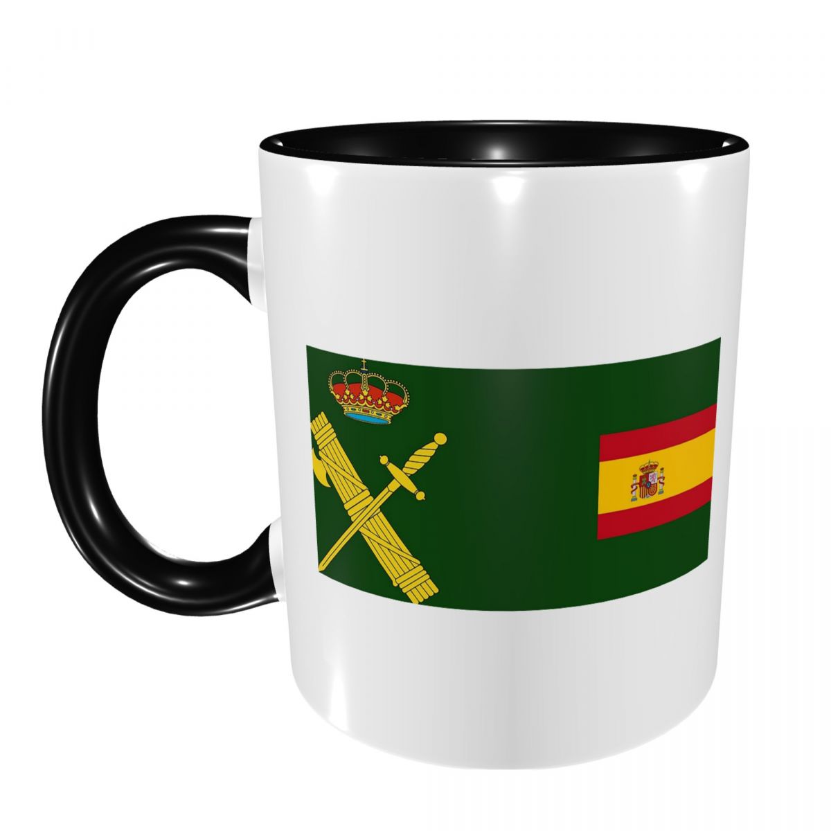 Spain Flag Plus Emblem Civil G - Coffee Plus Tea incelemesi ve fiyatı