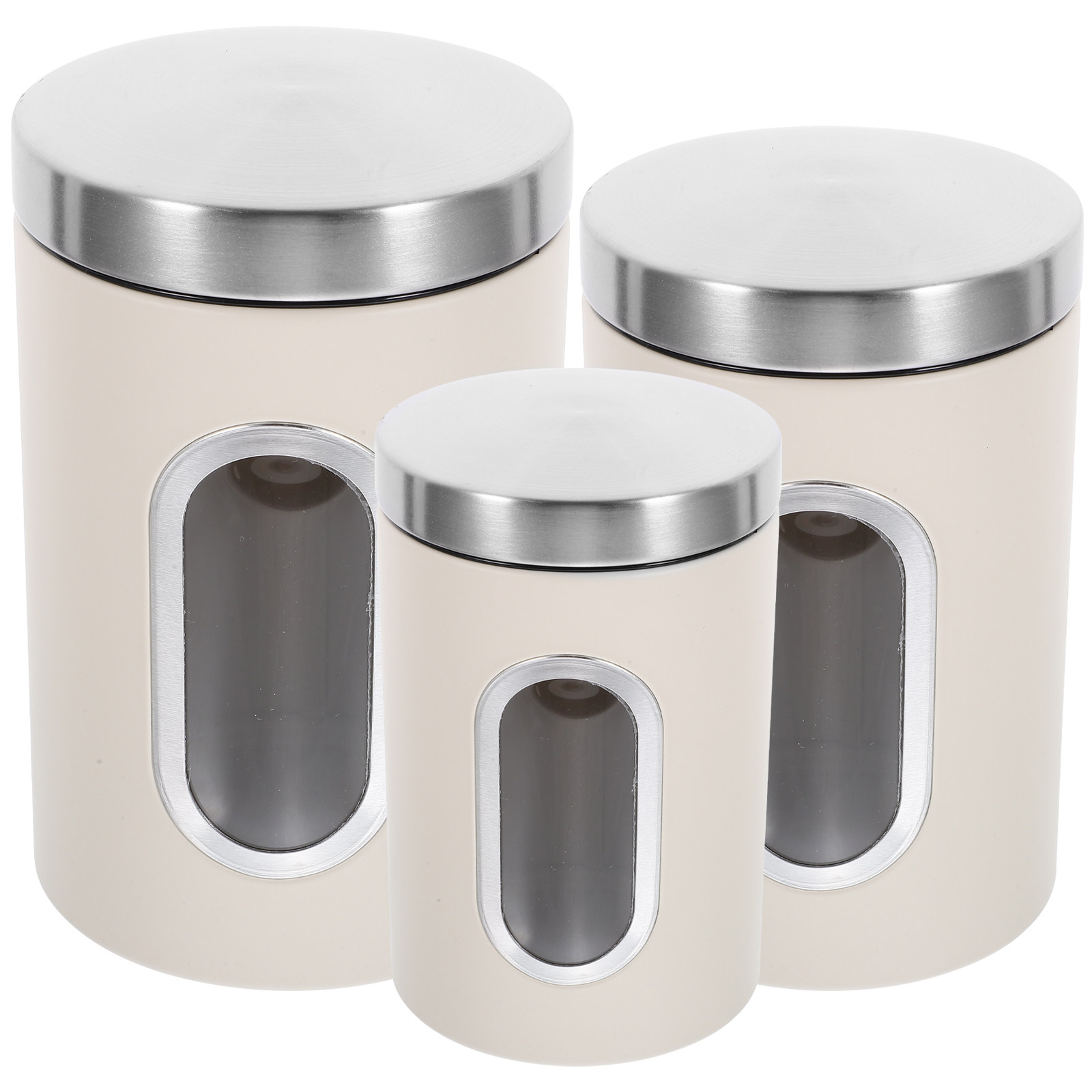 3Pcs Storage Jar Set Airtight  - Coffee Tea Sugar Set incelemesi ve fiyatı