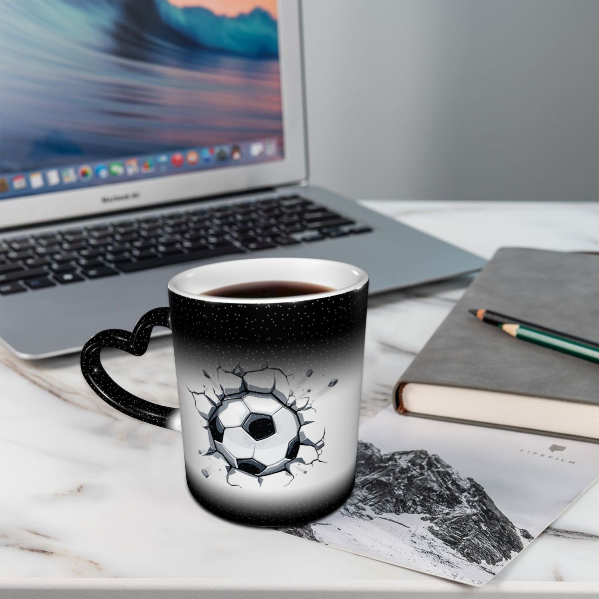 Soccer Ball 3d Art Drawing Wor - Draw Coffee And Tea incelemesi ve fiyatı