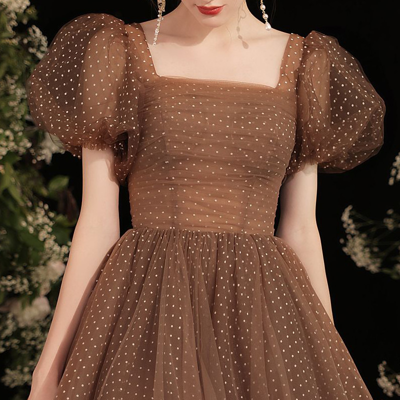 It's Yiiya Evening Dress Coffe - Coffee Plus Tea incelemesi ve fiyatı