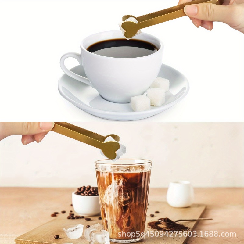 4/6PCS Stainless Steel Heart-S - Coffee Tea Sugar Set incelemesi ve fiyatı