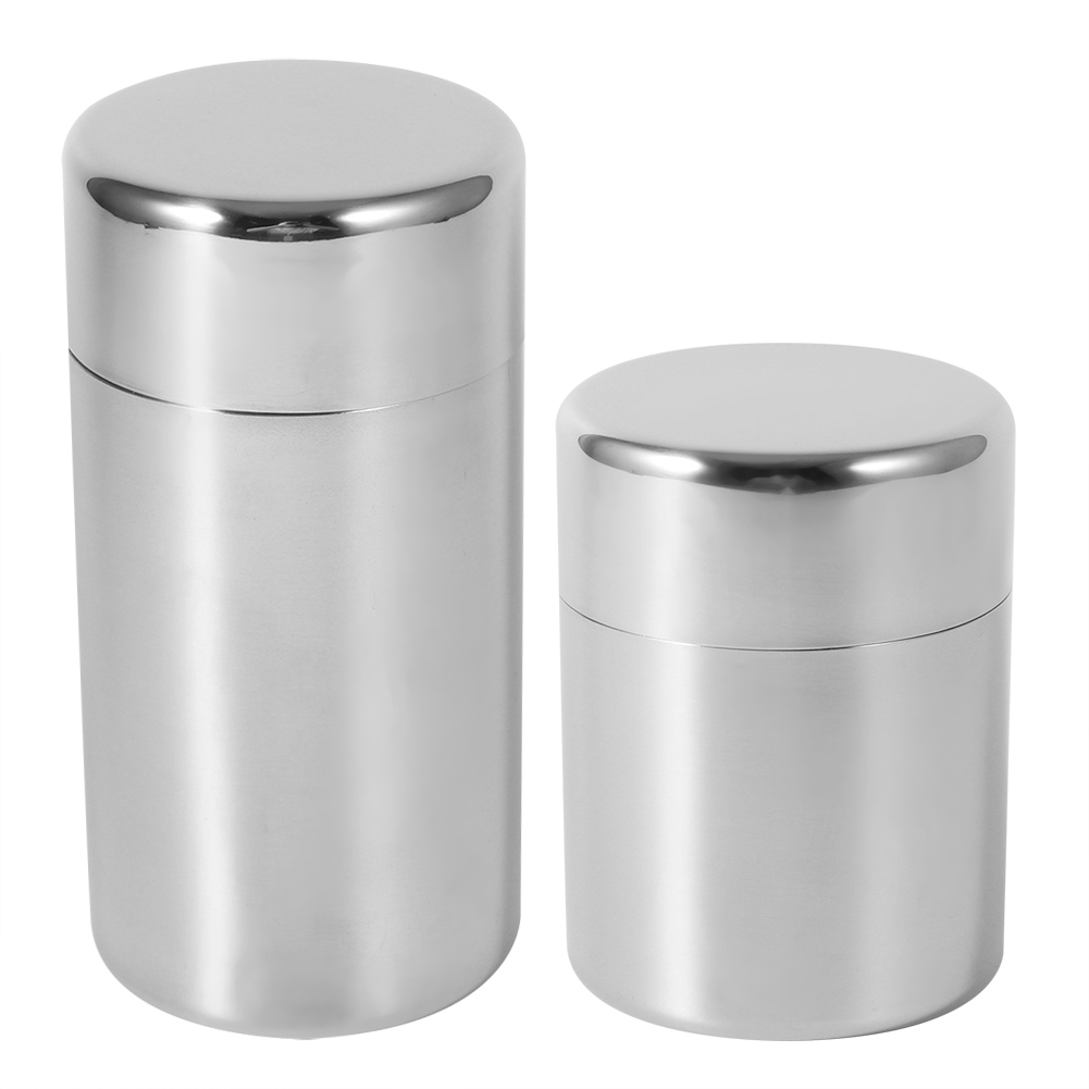 Stainless Steel Tea Leaf Tins  - Coffee Tea Sugar Set incelemesi ve fiyatı