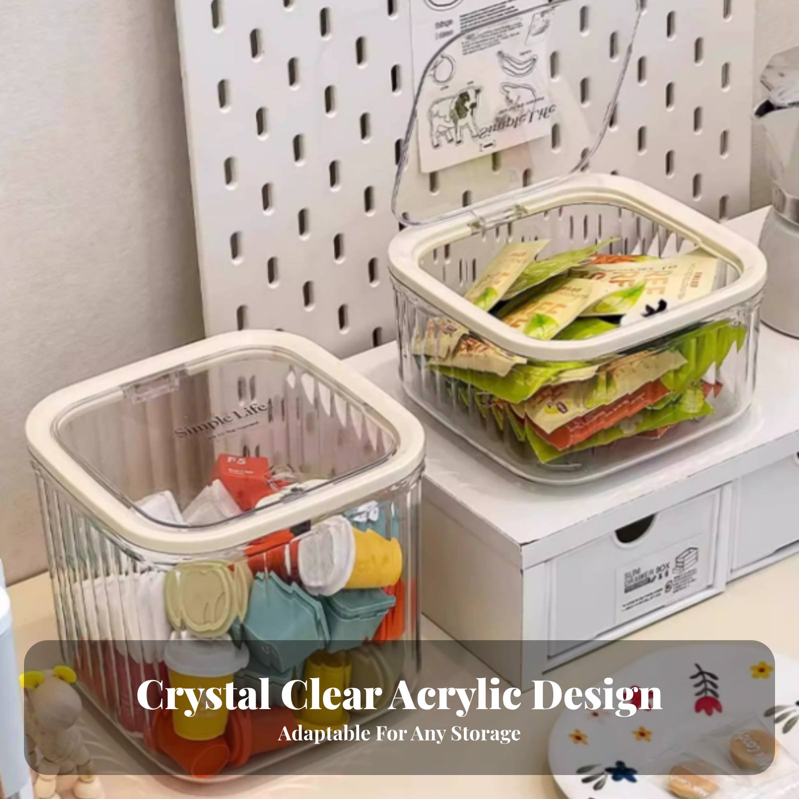 Plastic Tea Bag Storage Box La - Coffee Tea Organizer incelemesi ve fiyatı