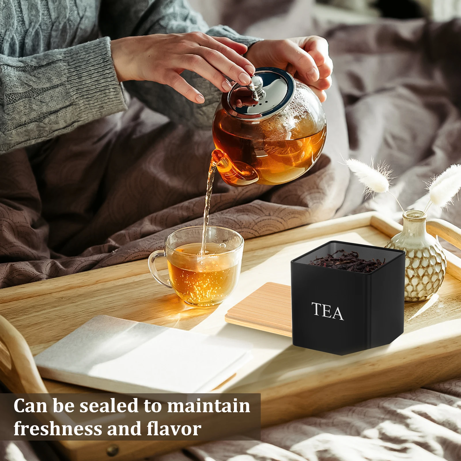 3Pcs Set 500ml Tea Sugar Coffe - Canister Coffee Sugar Tea incelemesi ve fiyatı