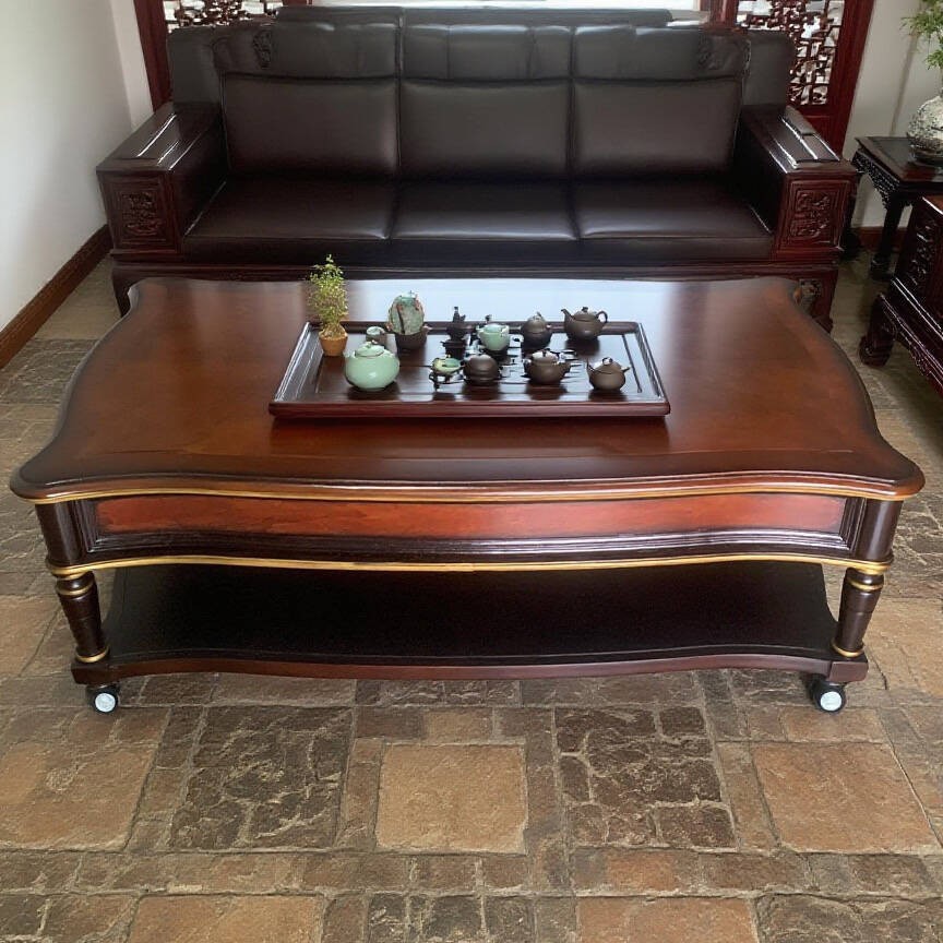 solid wood retro coffee table  - Draw Coffee And Tea incelemesi ve fiyatı