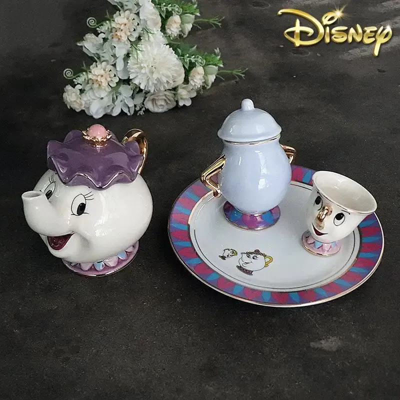 Hot Teapot Cartoon Beauty And  - Coffee Tea Sugar Set incelemesi ve fiyatı