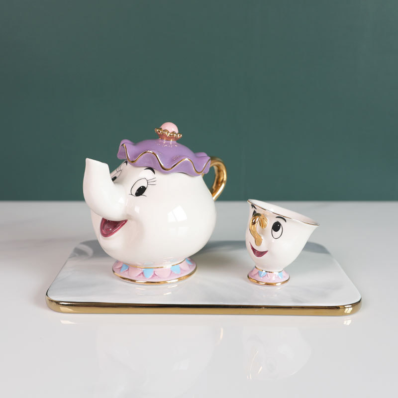 Hot Teapot Cartoon Beauty And  - Coffee Tea Sugar Set incelemesi ve fiyatı