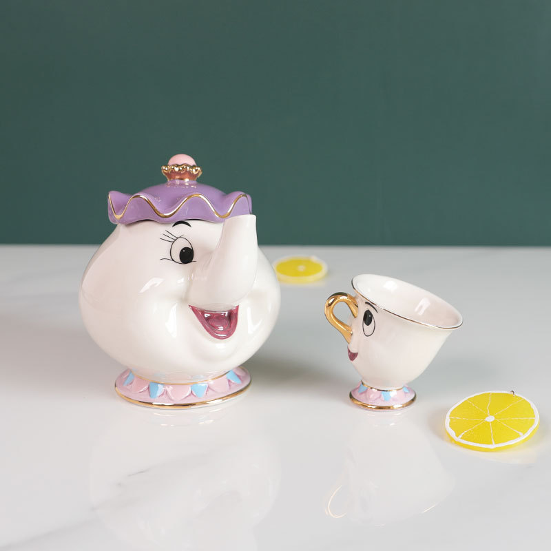 Hot Teapot Cartoon Beauty And  - Coffee Tea Sugar Set incelemesi ve fiyatı