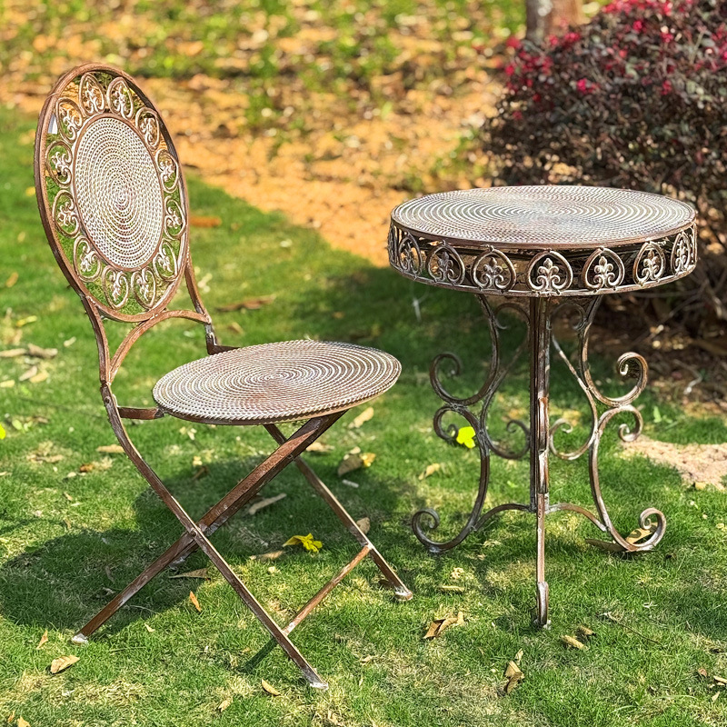 Garden European retro wrought  - Coffee Tea Garden incelemesi ve fiyatı