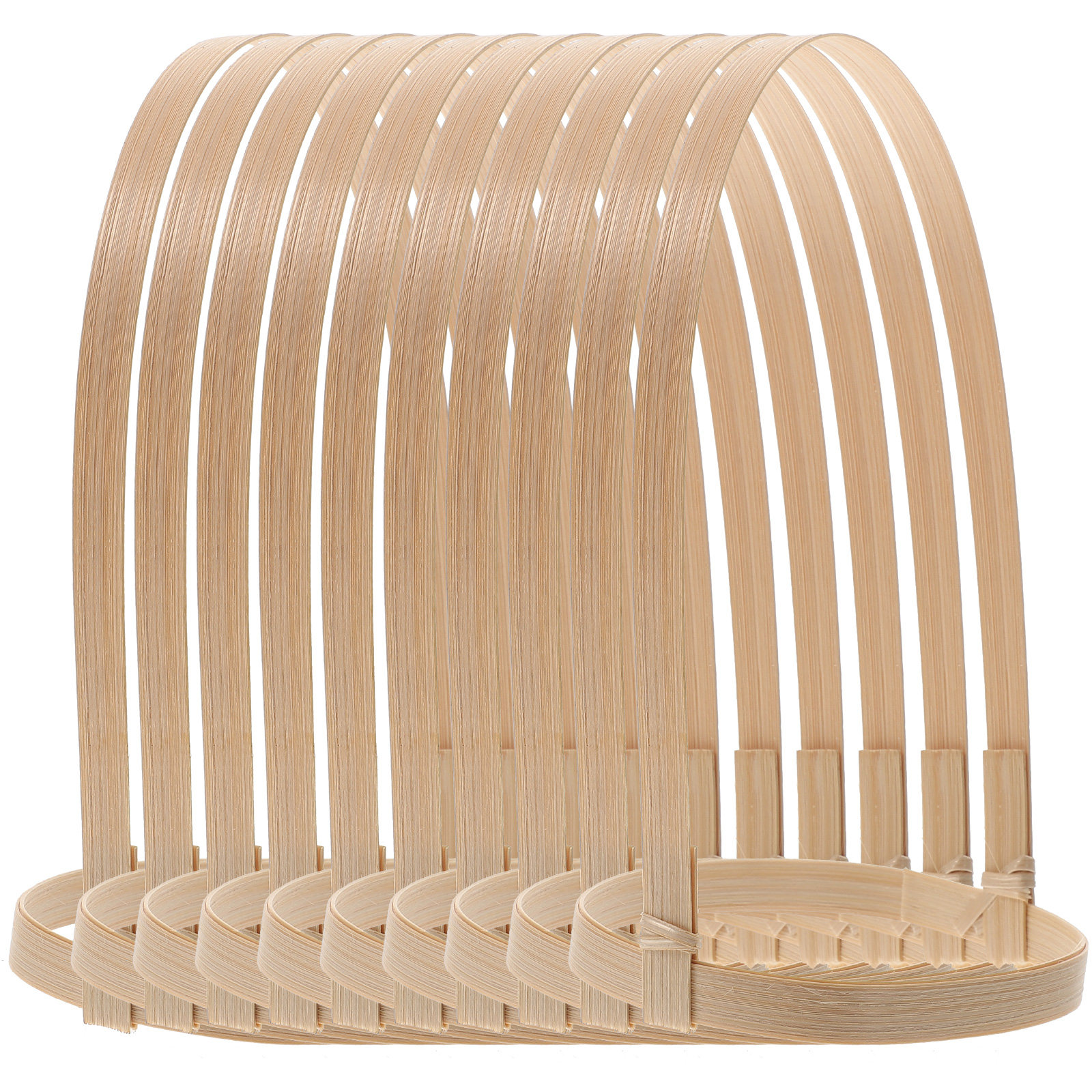 10Pcs Bamboo Drink Cup Carrier - Coffee Tea Holders incelemesi ve fiyatı
