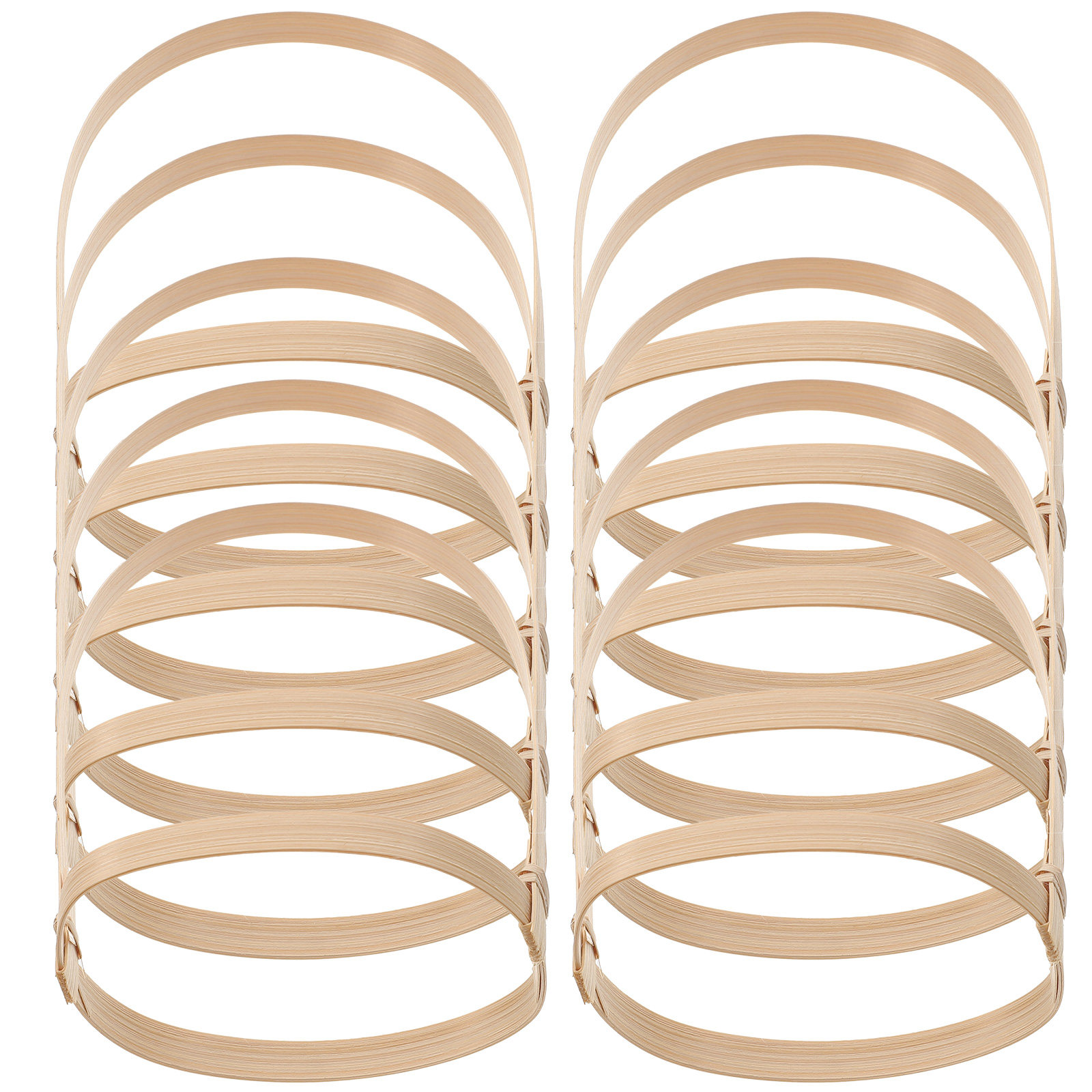 10Pcs Bamboo Drink Carrier Cof - Coffee Tea Holders incelemesi ve fiyatı