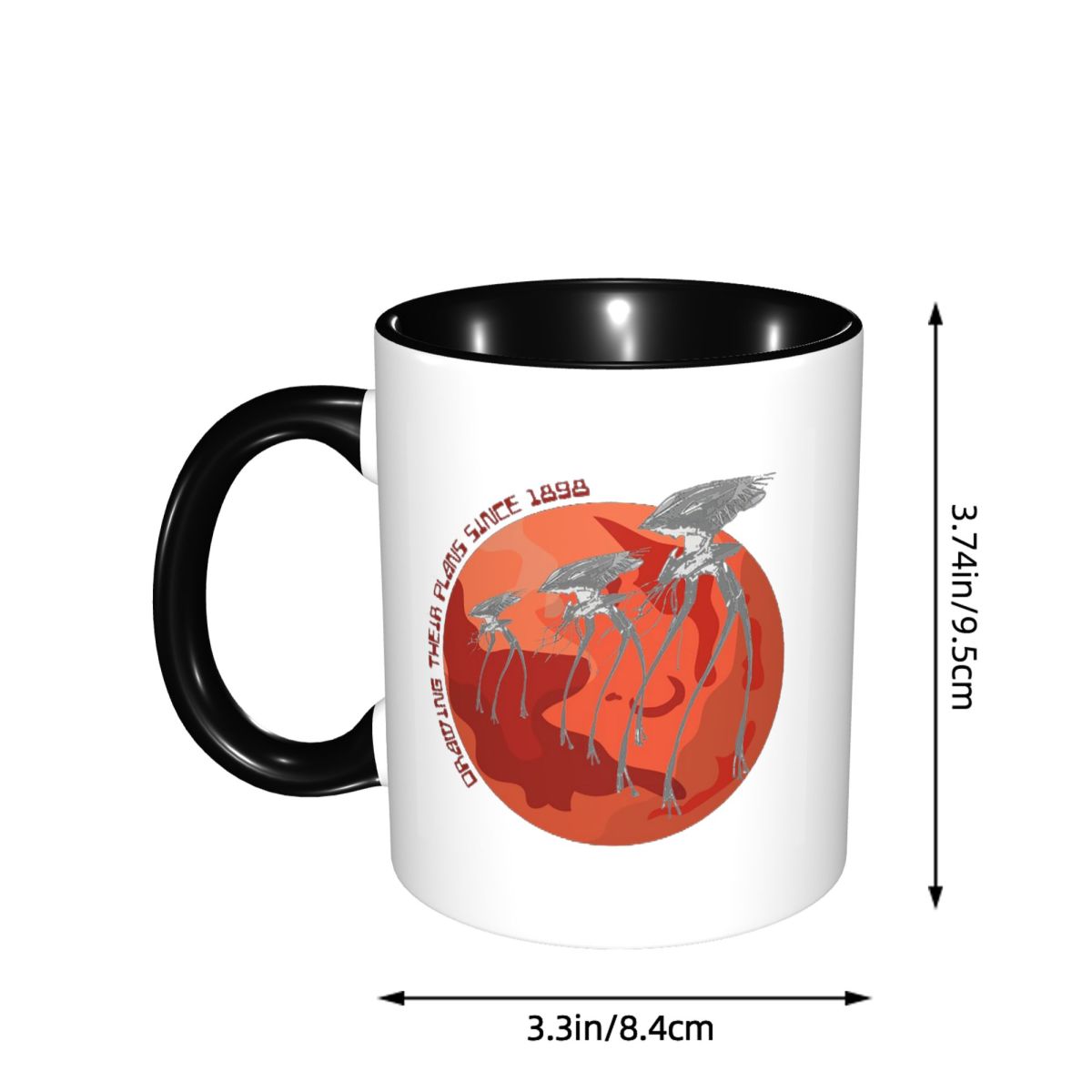 War Of The Worlds Drawing Thei - Draw Coffee And Tea incelemesi ve fiyatı