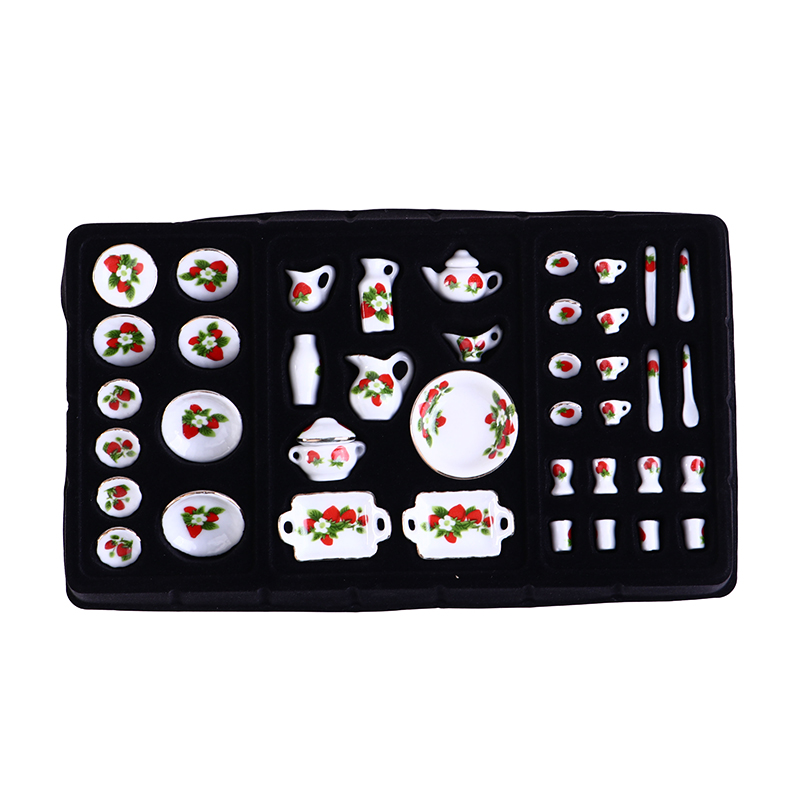 1 Set 1:12 Miniature Doll Hous - Coffee Tea Sugar Set incelemesi ve fiyatı