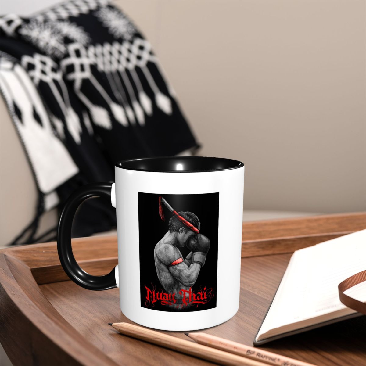 Muay Thai Boxing Fighter Mug F - Coffee Tea Thai incelemesi ve fiyatı