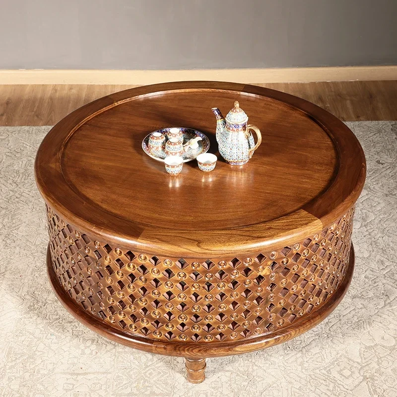 Thai round coffee table New Ch - Coffee Tea Thai incelemesi ve fiyatı