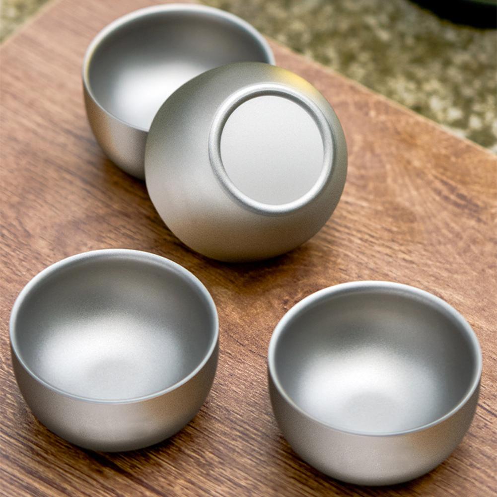 D2 Pure Titanium Double-layer  - Coffee Tea Sugar Set incelemesi ve fiyatı