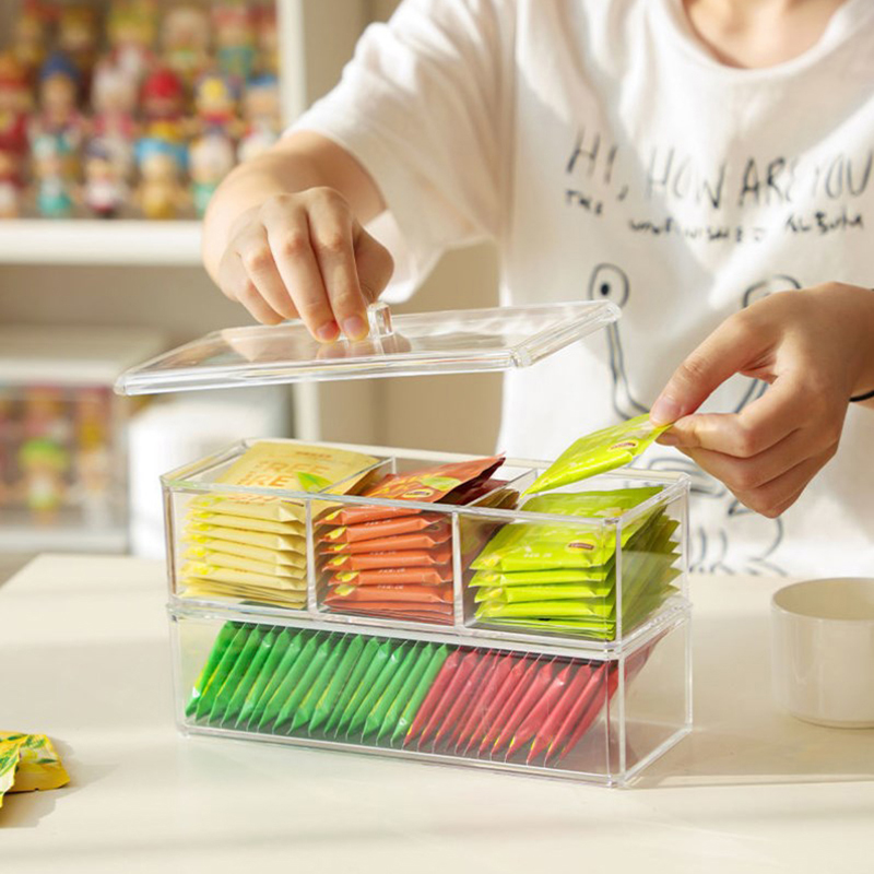 [E] Tea Bag Storage Box Drawer - Coffee Tea Sugar Set incelemesi ve fiyatı