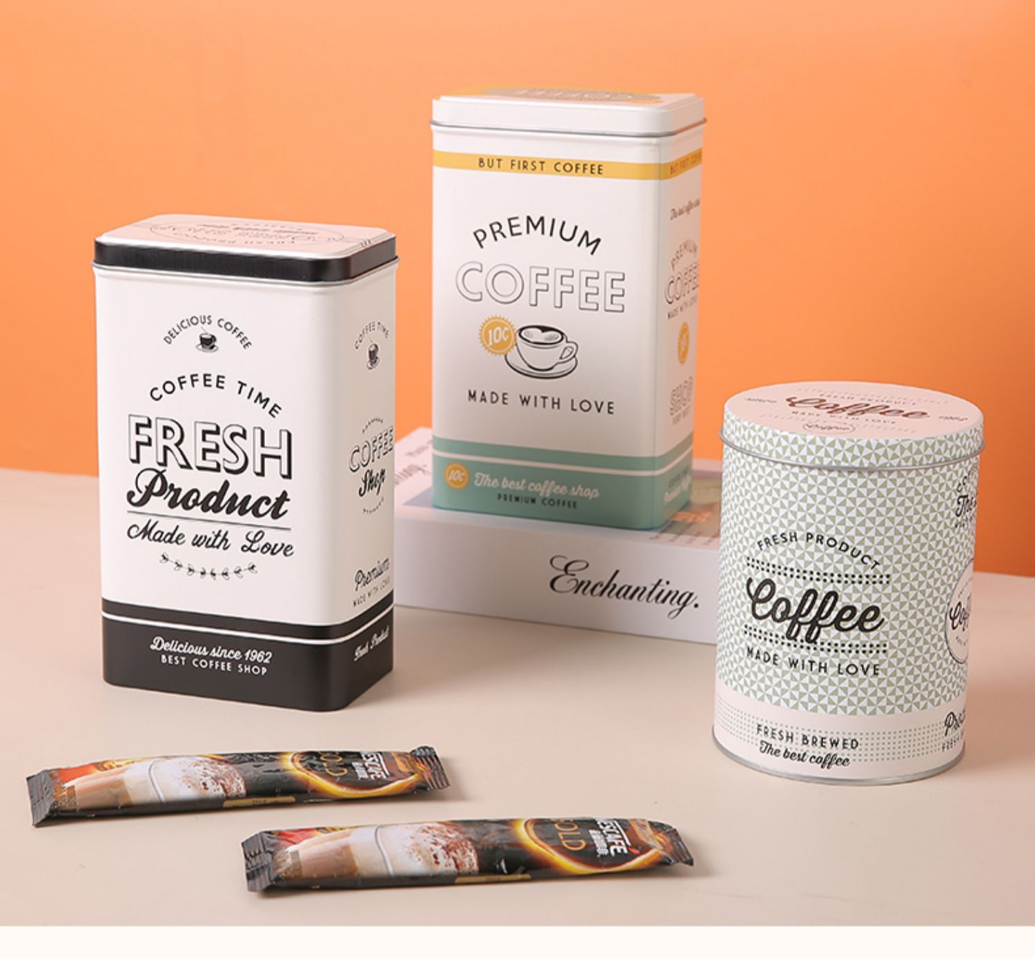 Retro American Square Coffee T - Coffee Tea Organizer incelemesi ve fiyatı