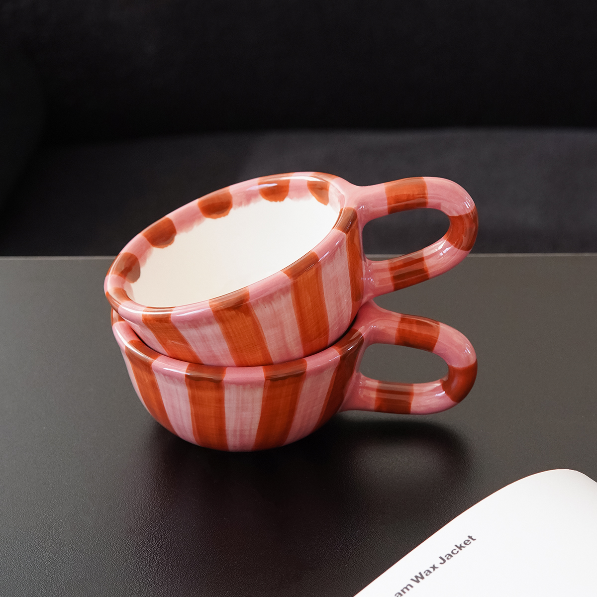 1Pc 220ml Checkerboard Ceramic - Coffee Tea For Me incelemesi ve fiyatı