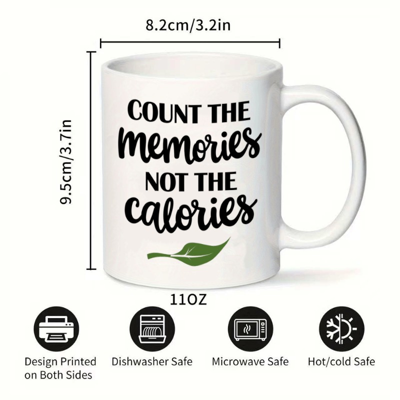1 Large 11oz White Ceramic Cof - Coffee Tea Weight Loss incelemesi ve fiyatı