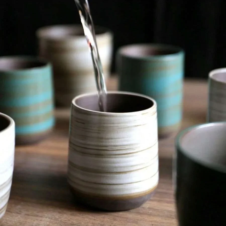 Hand-Painted Crackle Glaze Sto - Coffee Tea For Me incelemesi ve fiyatı